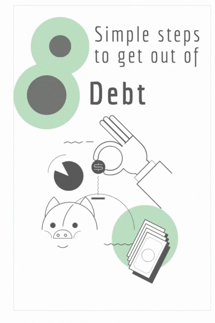 The Checklist 1 8 steps to get out of debt